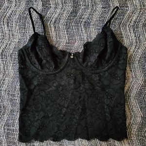 Lace bralette tank